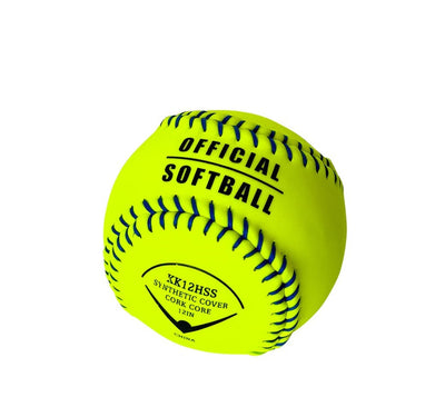 Yellow Softball Ball
