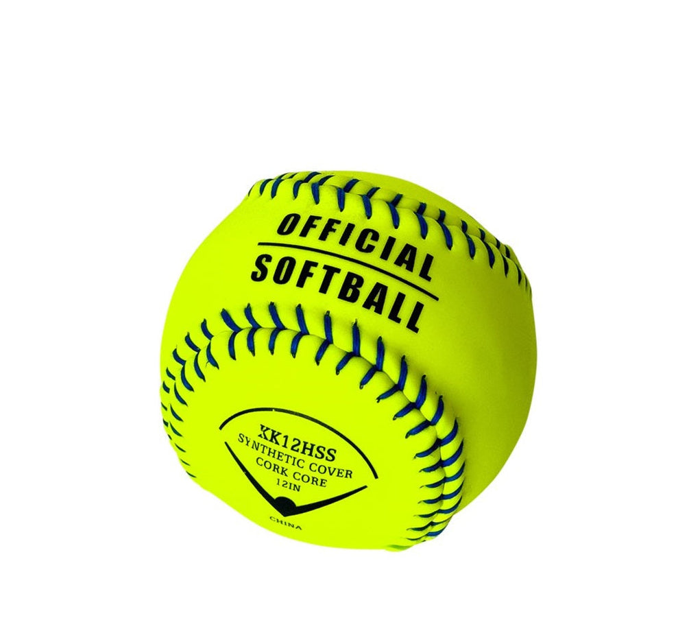 Yellow Softball Ball