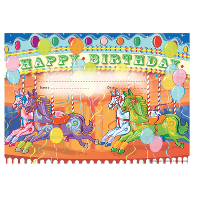 Happy Birthday - Certificates (Pack of 200)