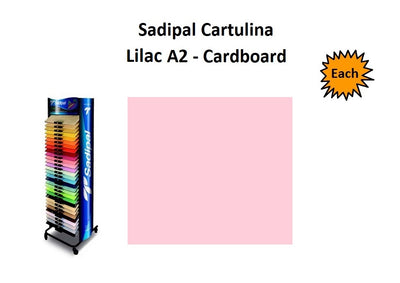 A2 - Cardboard - Single Sheets - Lilac