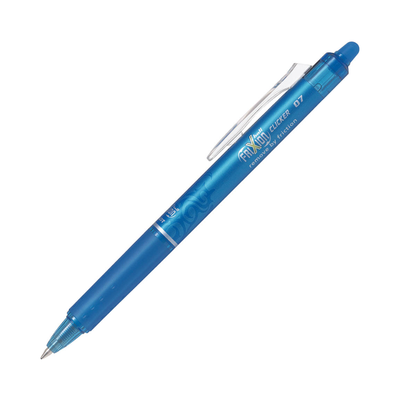 Light Blue - Frixion Erasable Click Ball Pen