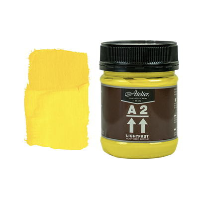 Cadmium Yellow Light 250ml - Chroma A2 Acrylic Paint