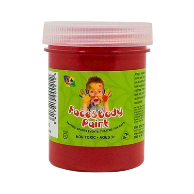Red 125ml - Five Star Face Paint