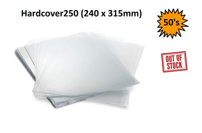 Hardcover 250 micron (240 x 315mm) - 50 Pack