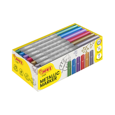 Jovi Metallic Permanent Markers - Set of 24