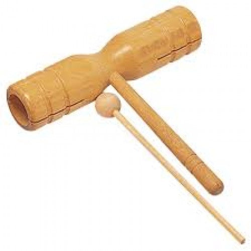Two Tone Wood Block With Beater