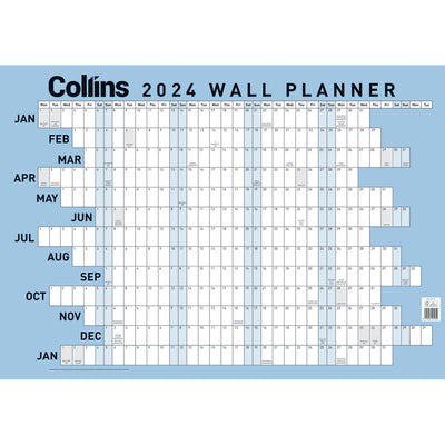 Year Wall Planner - 700x990mm Unlaminated