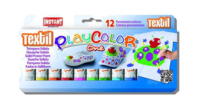 Playcolor One Paint Sticks - Textile 12's