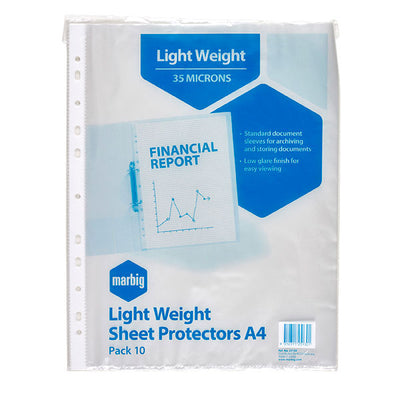 A4 Lightweight Copysafe Pockets (Pack of 10)