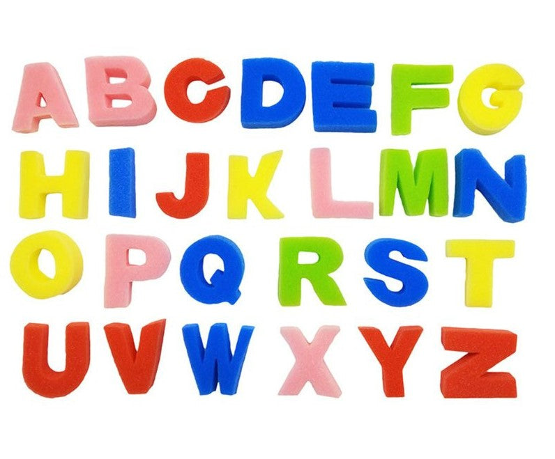Sponge Shapes - Capital Letters