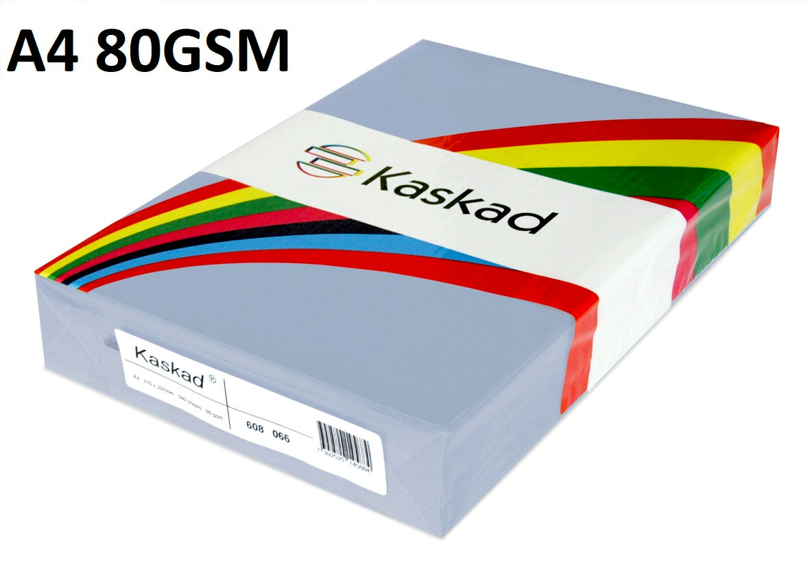 A4 Swallow Blue - Kaskad 80gsm 500 Sheets