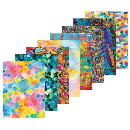 Arty Pattern Papers A4 Asst 40 Sheets
