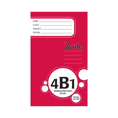 4B1 - Hardcover Notebook - 7mm Lined