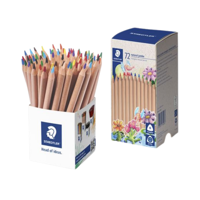 Staedtler Natural Jumbo Colour Pencils - 72's