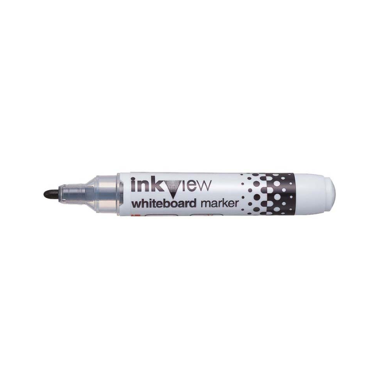 Black - Bullet Tip Uni Inkview Whiteboard Marker