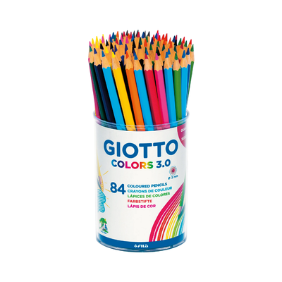 Giotto Coloured Pencils Tub - 84's