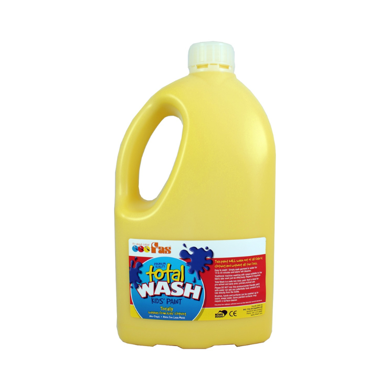 Cool Yellow 2L - Total Wash Kids Paint