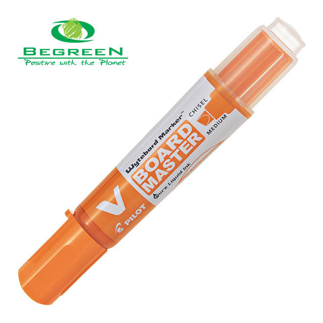 Orange - Chisel tip Pilot BeGreen Whiteboard Marker