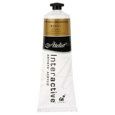 Rich Gold 80ml - Atelier Acrylic Paint S4