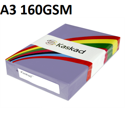 A3 Plover Purple - Kaskad 160gsm 250 Sheets