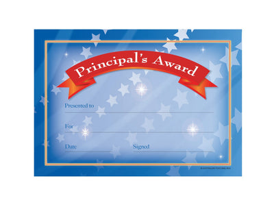 Principal Award Certificates