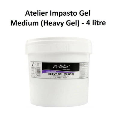 Atelier Impasto Gel Medium (Heavy Gel) - 4 Litre