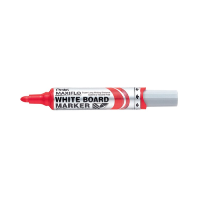 Red - Bullet Tip Pentel Maxiflo Whiteboard Marker