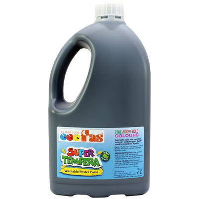 Black 2L - FAS Super Tempera Poster Paint