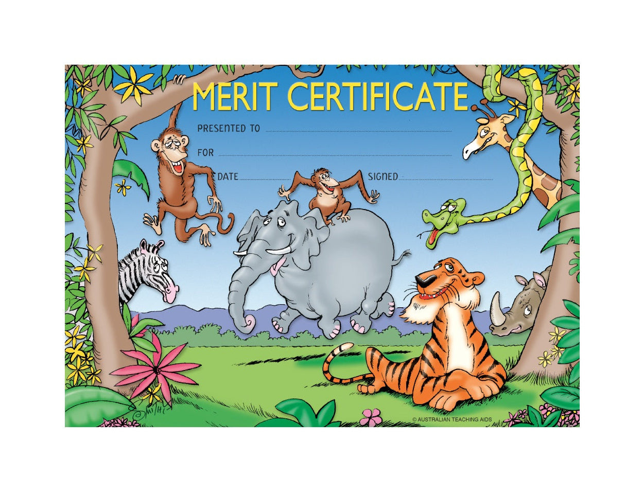 Merit Certificate