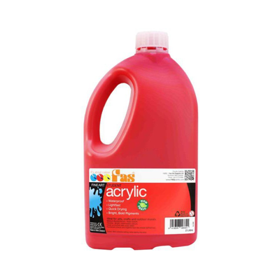 Warm Red 2L - FAS Student Acrylic Paint
