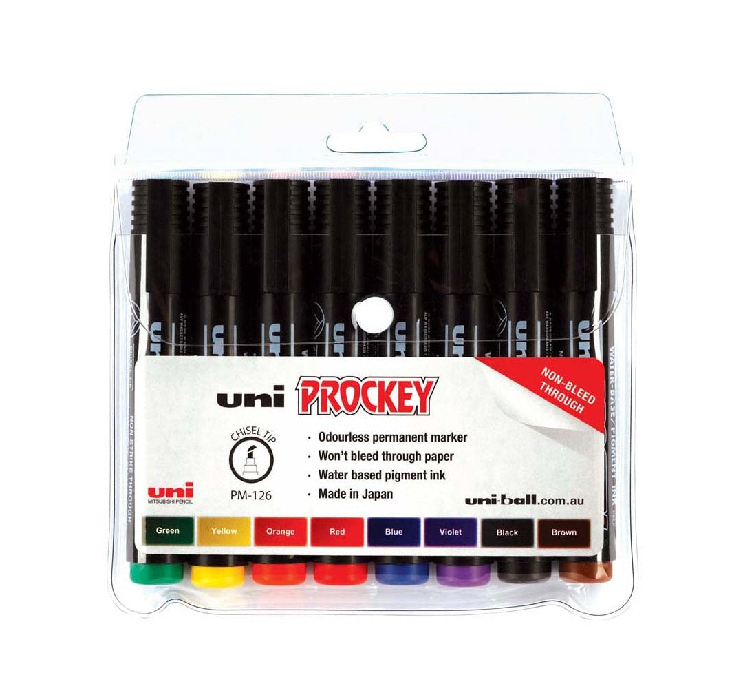 Chisel Tip Permanent Markers