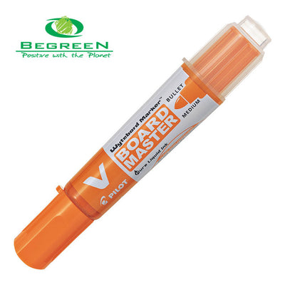Orange - Bullet tip Pilot BeGreen Whiteboard Marker