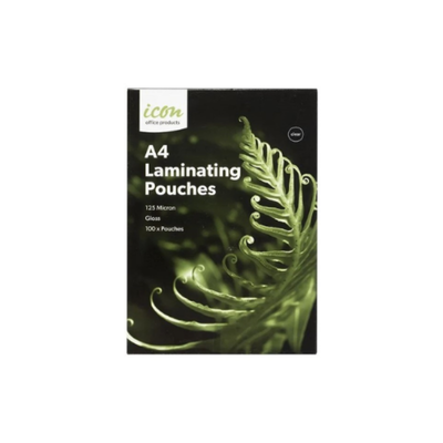 A4 Laminating Pouches - Gloss 80 micron - Pack of 100