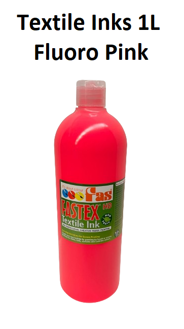 Fluoro Pink 1L - FAStex Textile Inks