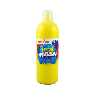 Cool Yellow 500mL - Total Wash Kids Paint