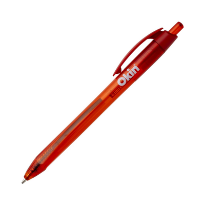 Red - Okin Triangular Click Pen