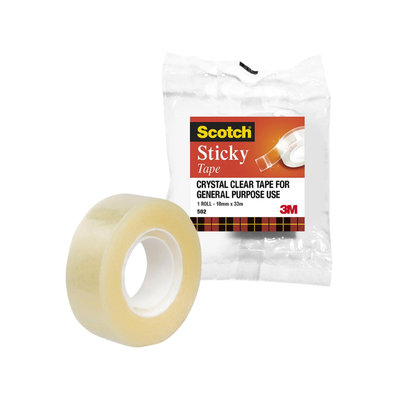 General Purpose Tape 18mm x 33m - single