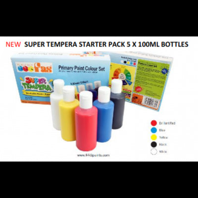 Set of 5 x 100mL - FAS Super Tempera Starter Set