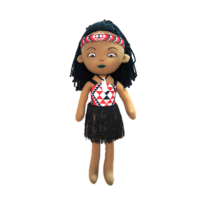 Kapa Haka Maori Soft Doll - 40cm - Girl