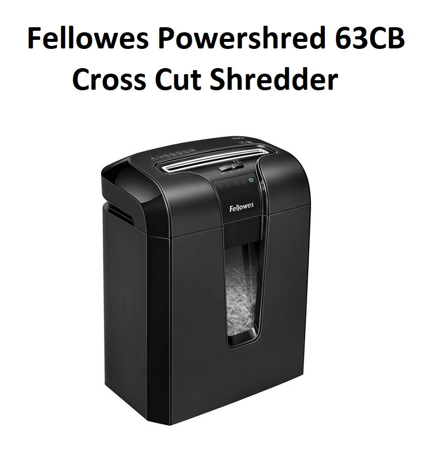 Fellowes 63Cb Cross Cut Shredder