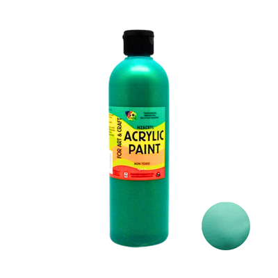 Green 500mL - Metallic Acrylic Paint