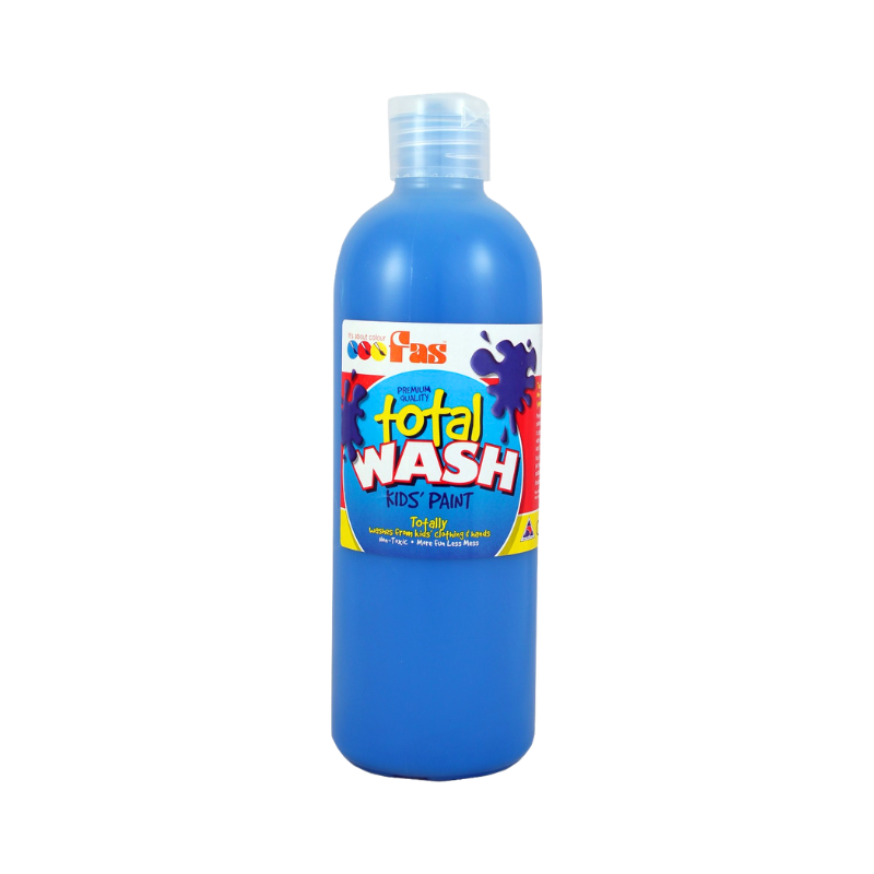 Cool Blue 500mL -Total Wash Kids Paint