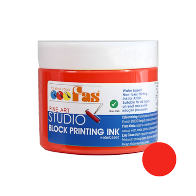 Brill Red (Napthol) 120mL - FAS Studio Printing Ink