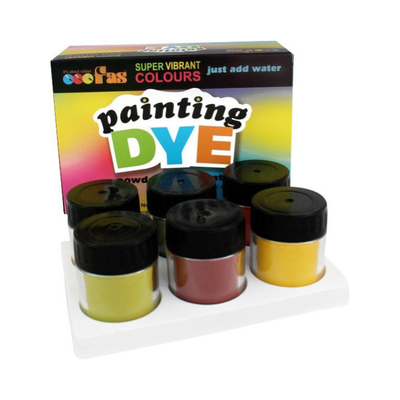 Set of 6 - FAS Water Soluble Powder Dyes