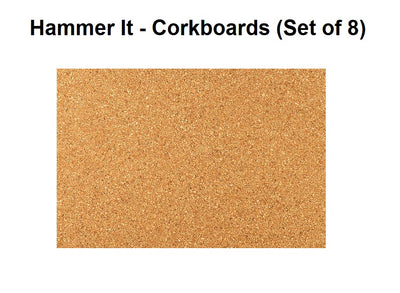 Hammer It - Corkboards (Set of 8)