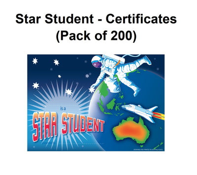 Star Student - Certificates (Pack of 200)