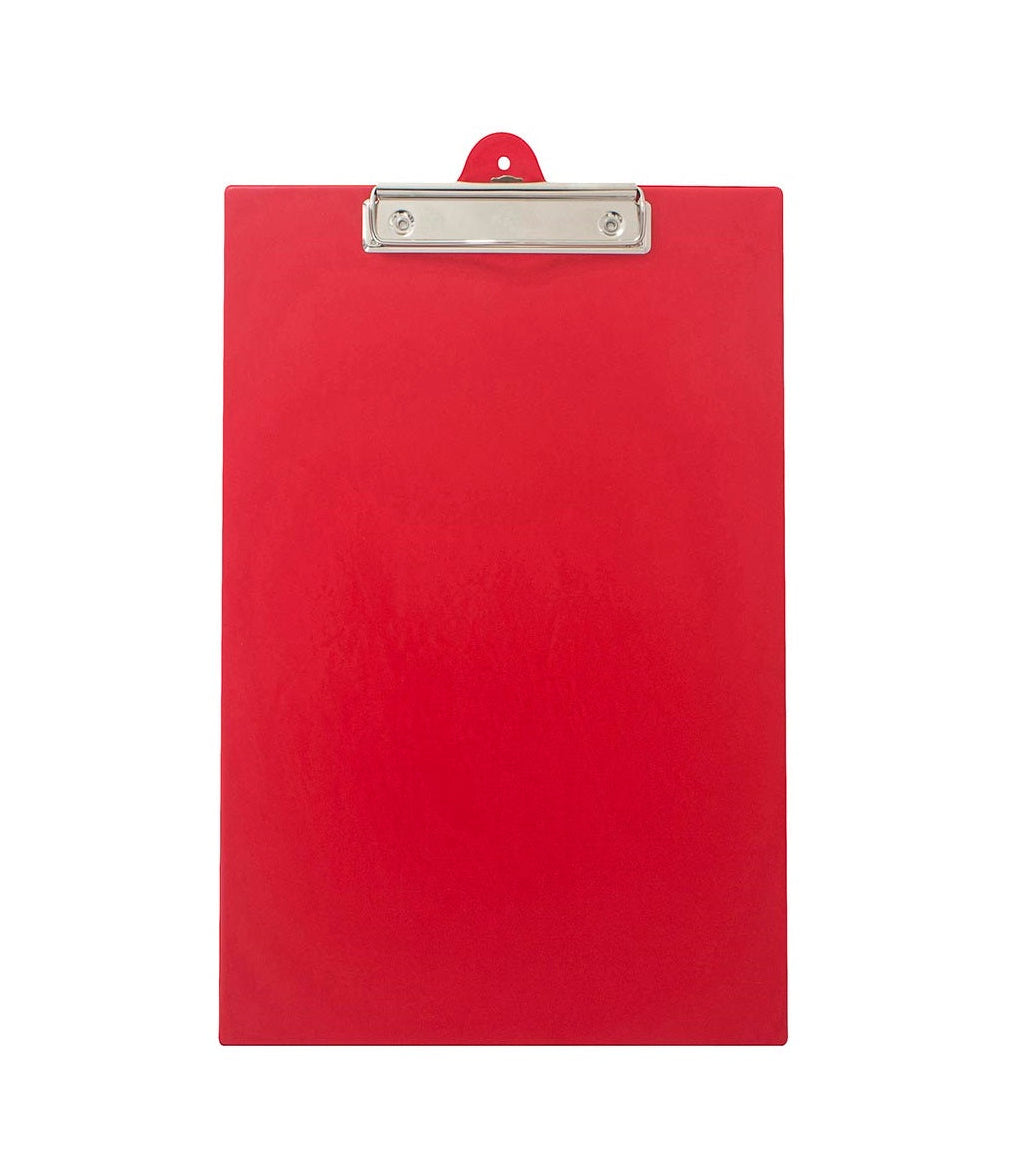Red Foolscap Clipboard