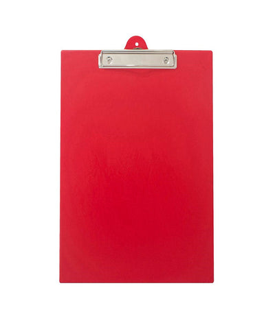Red Foolscap Clipboard