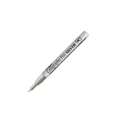 Metallic Silver - Artline 993 Calligraphy Marker