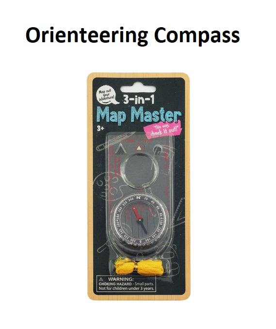 Map Orienteering Compass